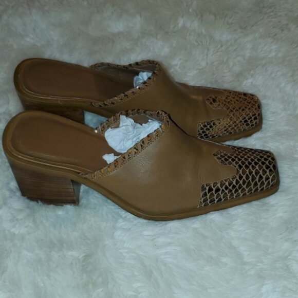 Connie stirrup vintage mules - Picture 2 of 9